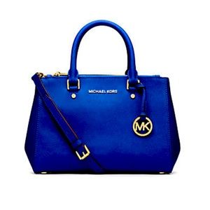 Royal Blue Michael Satchel